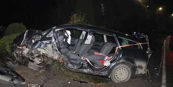 Łążek: Wypadek na DK15. Jedna osoba ciężko ranna