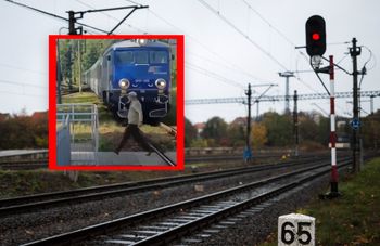 Sekundy od tragedii na torach. Wszystko nagrała kamera