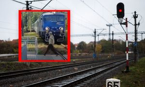 Sekundy od tragedii na torach. Wszystko nagrała kamera