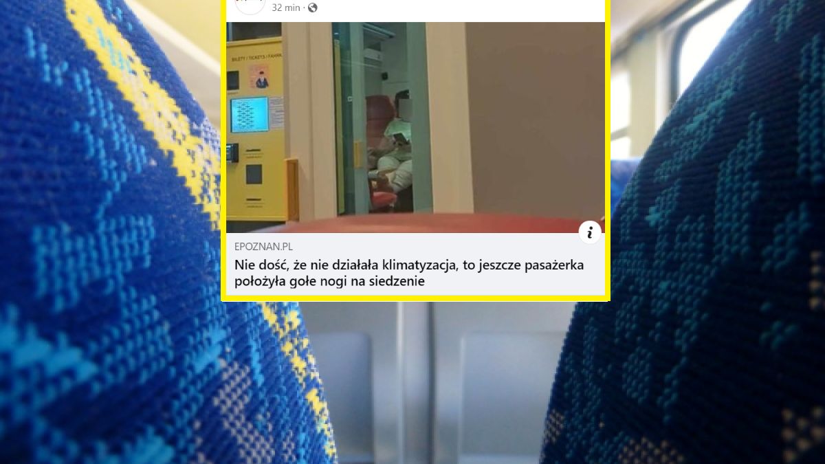 Podróż pociągiem pełna niespodziewanych ''atrakcji''
