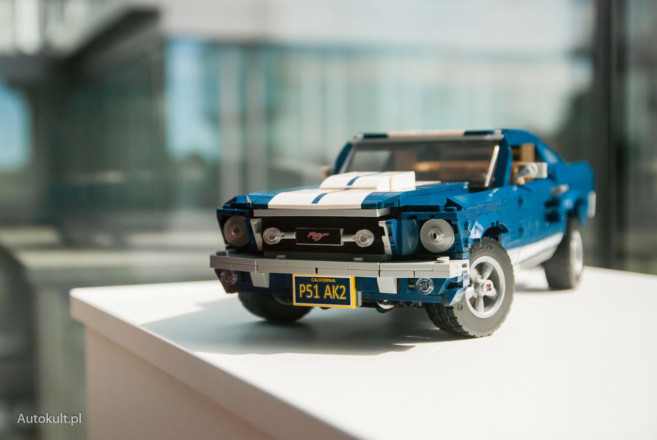 Najlepszy prezent na dzień dziecka. Mustang z Lego uczy, bawi i wygląda