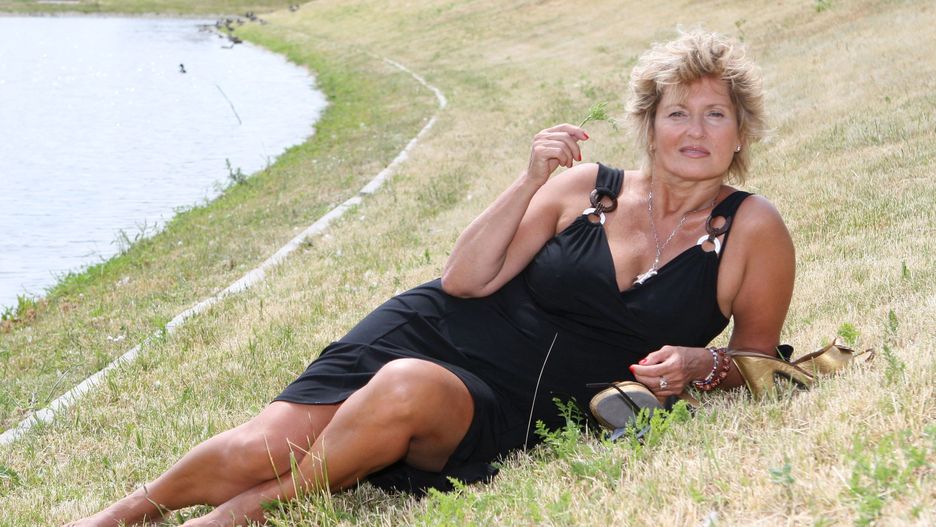 Ewa Kasprzyk kąpała się w rzece. Filmik obiegł sieć