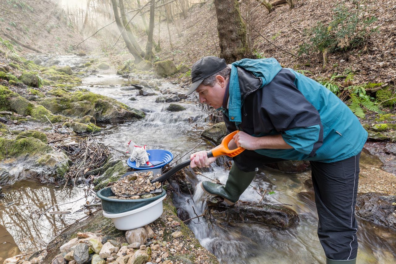 The gold rush in Germany. People travel even 600 kilometres to find the precious metal (illustrative photo)