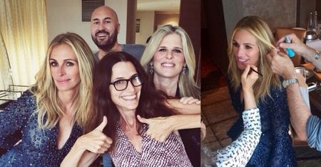 Julia Roberts pokazała kulisy gali Emmy! (ZDJĘCIA)