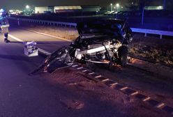 Dramatyczny wypadek na S7. Jest nagranie z miejsca zdarzenia