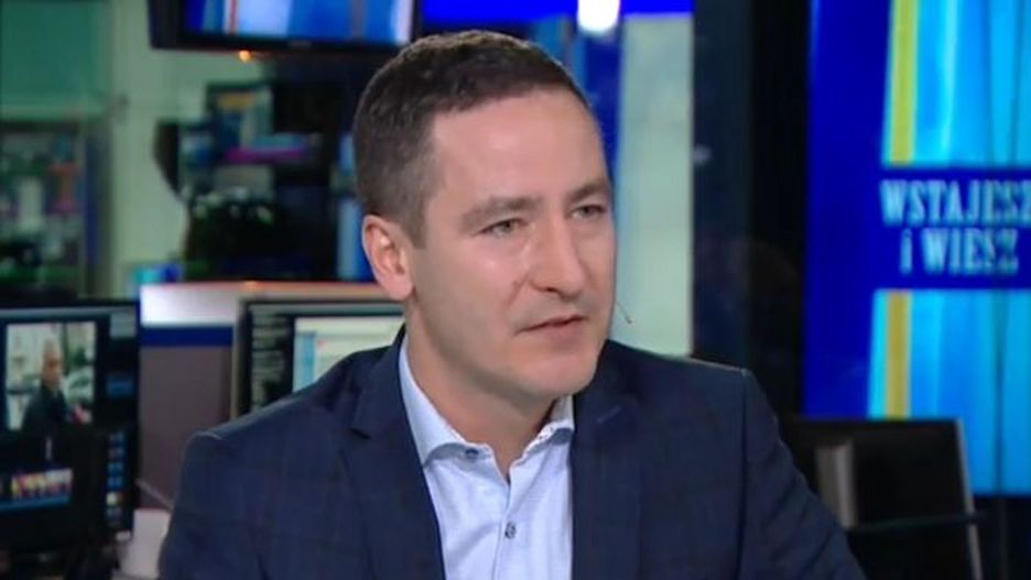 Tomasz Marzec był z jednym z pierwszych reporterów, którzy dołączyli do redakcji "19:30"