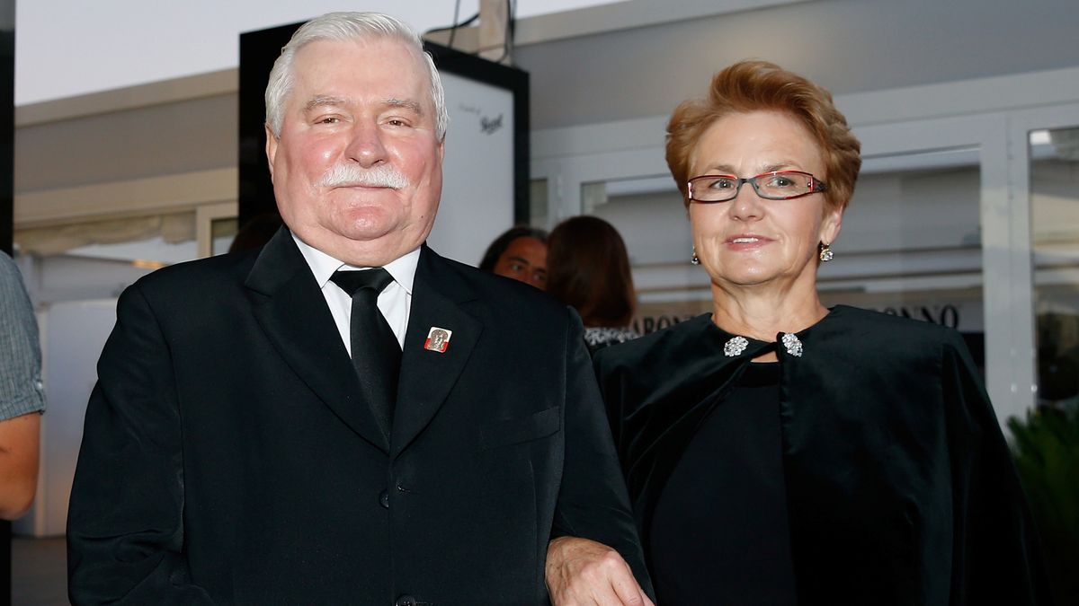 Lech Wałęsa, Danuta Wałęsa (2013).