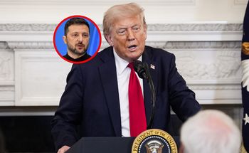 Zełenski dziękuje Trumpowi. Zamieścił długi wpis
