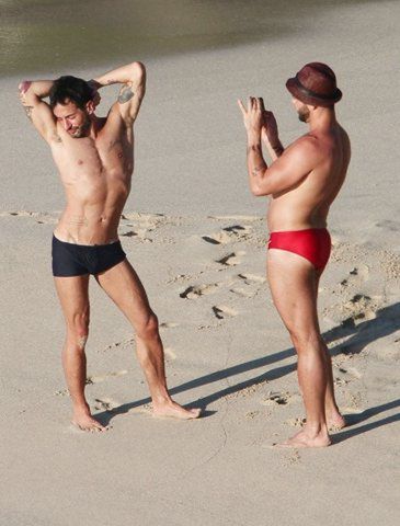 Marc Jacobs z kochankiem na plaży!