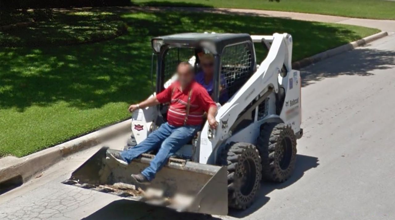 Na Google Street View można znaleźć mnóstwo przedziwnych obrazków.