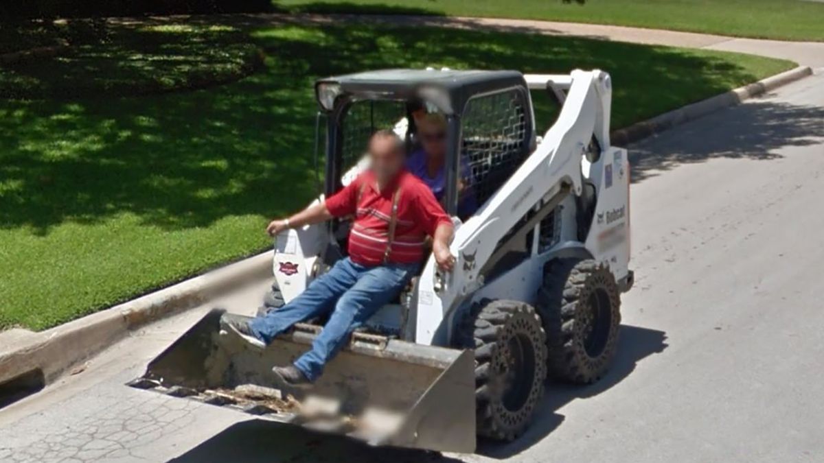 Na Google Street View można znaleźć mnóstwo przedziwnych obrazków.