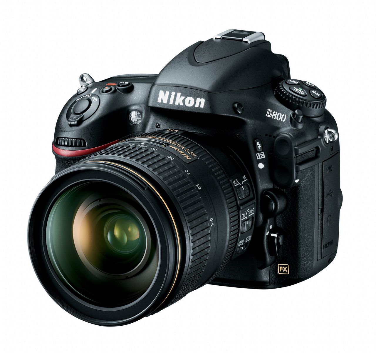 Aparat Nikon D800 umożliwia obsługę bezprzewodową dzięki opcjonalnemu wyposażeniu w postaci przekaźnika WT-4