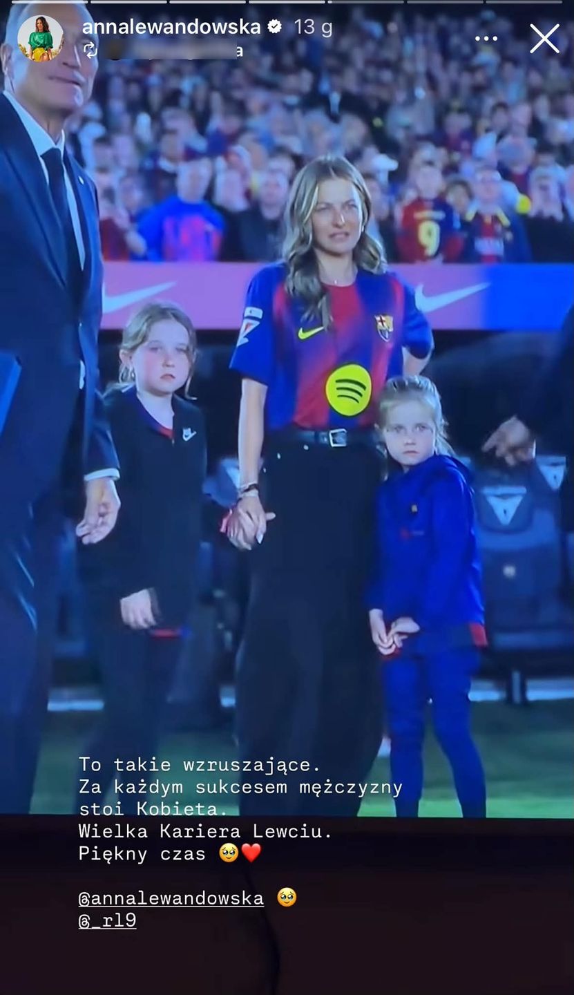 Anna Lewandowska udostępniła przemyślenia internautki 