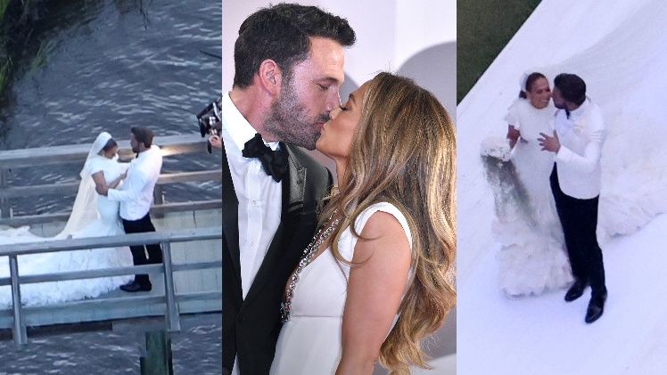 Tak wyglądał DRUGI ślub Jennifer Lopez i Bena Afflecka