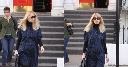 Claudia Schiffer 6 tygodni przed porodem!