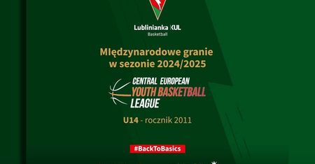 Młodzi koszykarze Lublinianki zmierzą się w europejskiej rywalizacji CEYBL
