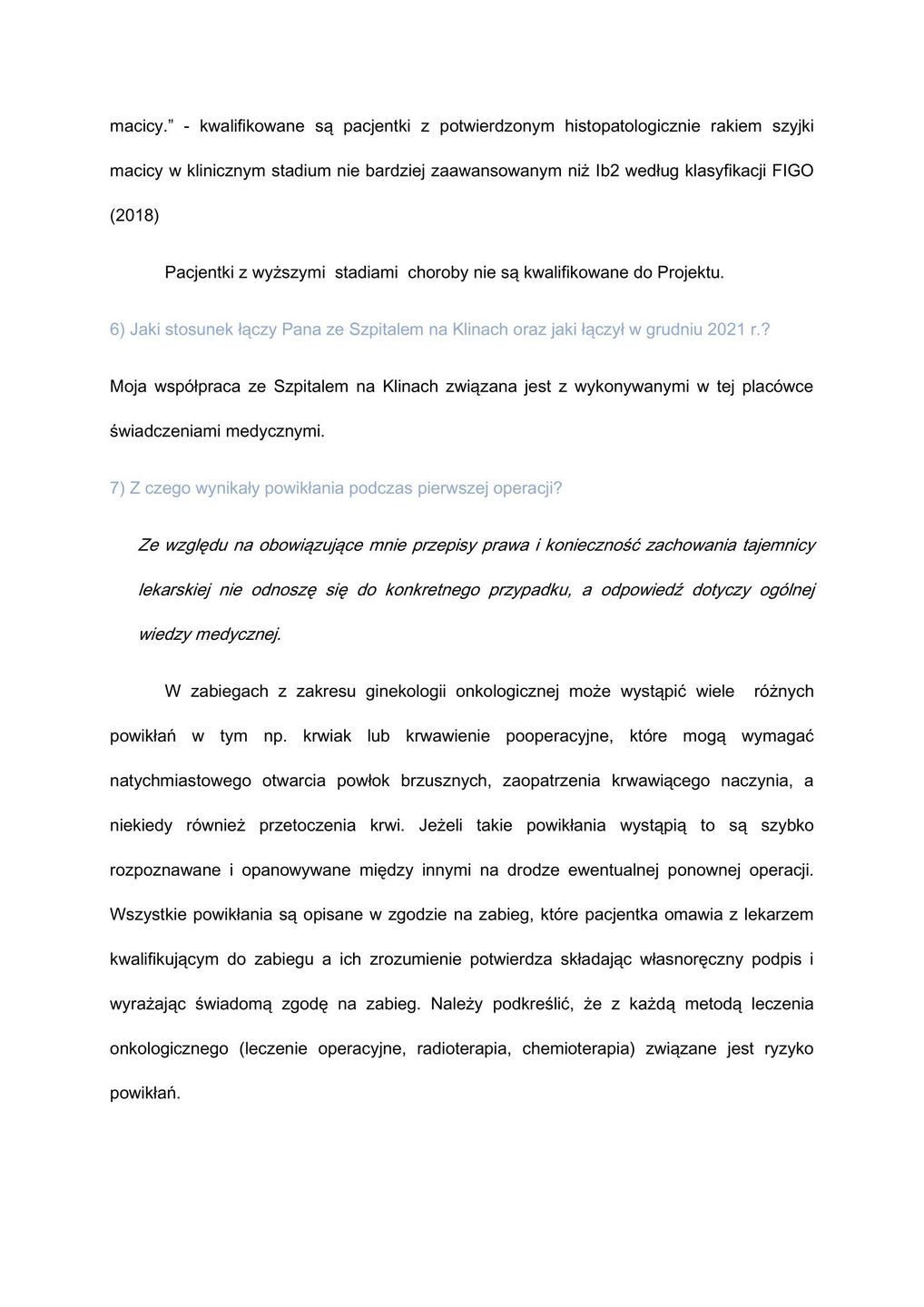 Odpowiedzi prof. Kazimierza Pityńskiego na pytania Wirtualnej Polski