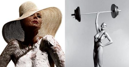 Heidi Klum w bitej śmietanie!