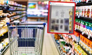 Takie karteczki w Intermarche. A pod spodem zdjęcia. Sieć płonie