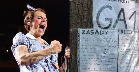 Fanki Harry'ego Stylesa koczują pod Stadionem Narodowym 3 DNI PRZED KONCERTEM! "Dwukrotna nieobecność skutkuje utratą miejsca w kolejce"