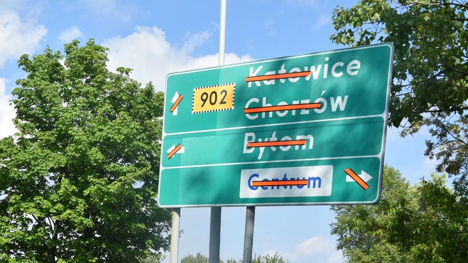Okolice Komendy Miejskiej Straży Pożarnej w Świętochłowicach