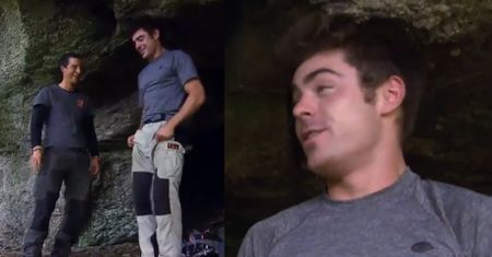 Zac Efron uczy tańczyć Beara Gryllsa...