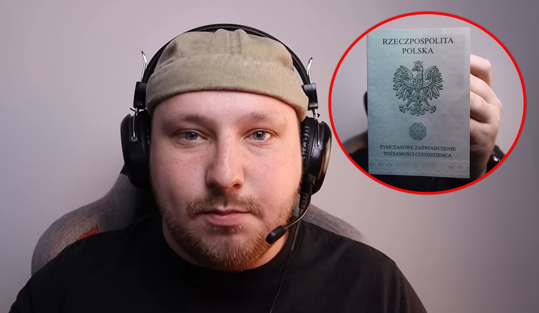 Youtuber wystąpił o ochronę międzynarodową. "Mogę iść do walki"