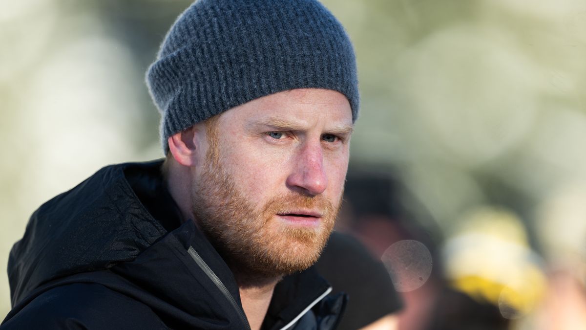 WHISTLER, BRITISH COLUMBIA - FEBRUARY 11: Prince Harry, Duke of Sussex attends the Biathlon event during day three of the 2025 Invictus Games on February 11, 2025 in Whistler, British Columbia. (Photo by Samir Hussein/WireImage)