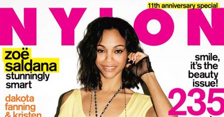 Zoe Saldana w 2D...