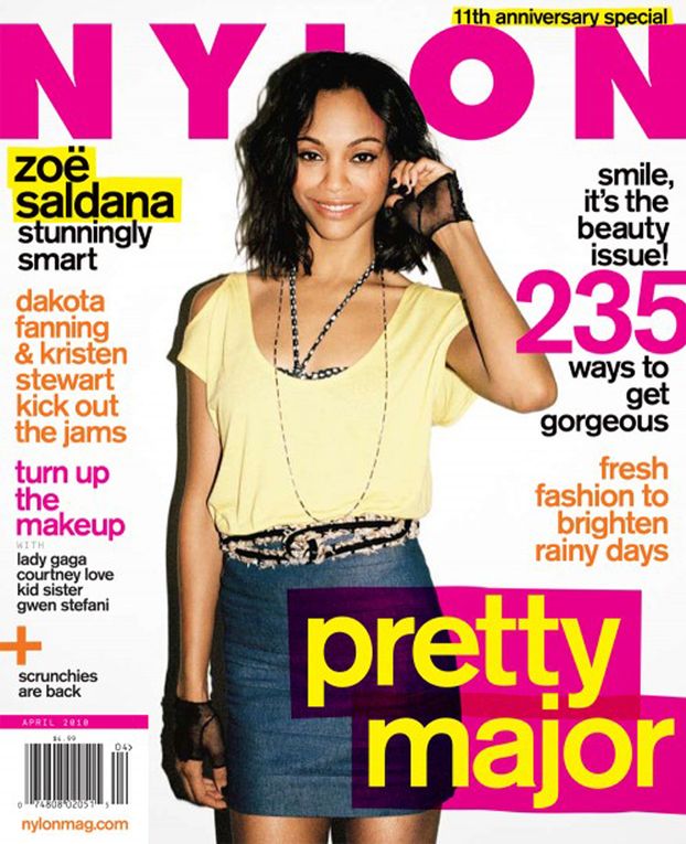 Zoe Saldana w 2D...