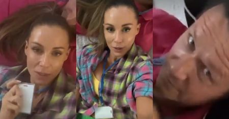 Małgorzata Rozenek leży na Radosławie z zawieszoną na szyi wejściówką do "DDTVN", dumnie ogłaszając: "Czuję się częścią tej ekipy" (FOTO)