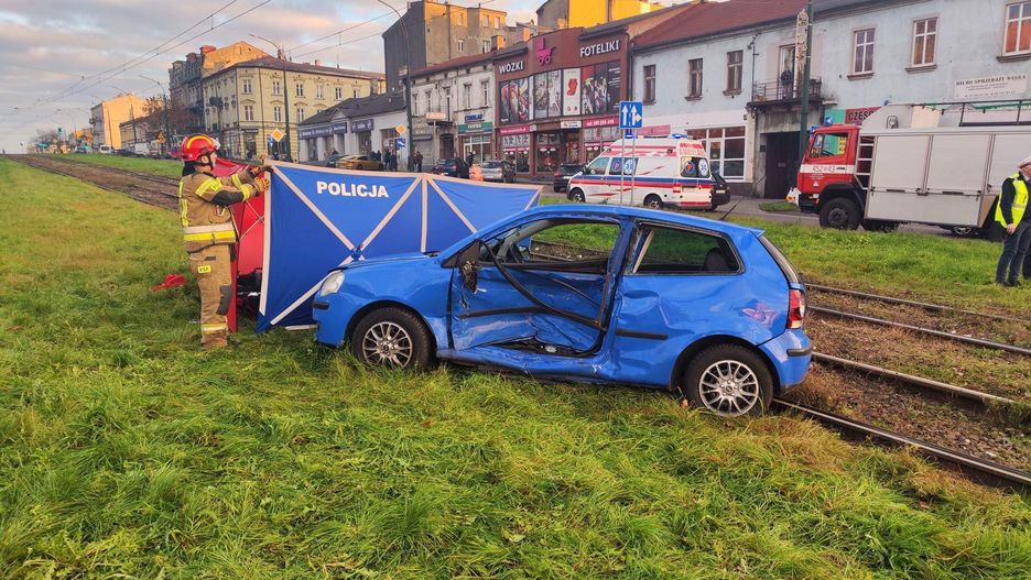 Tragiczny wypadek w Będzinie. Nie żyje mężczyzna