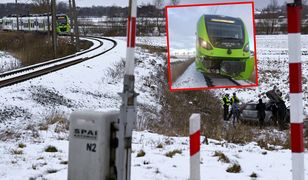 Tragiczny wypadek pod Koszalinem. Pociąg zderzył się z samochodem