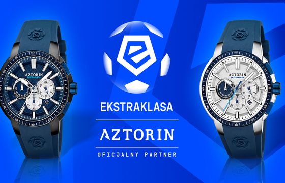 Aztorin dalej oficjalną marką zegarków Ekstraklasy