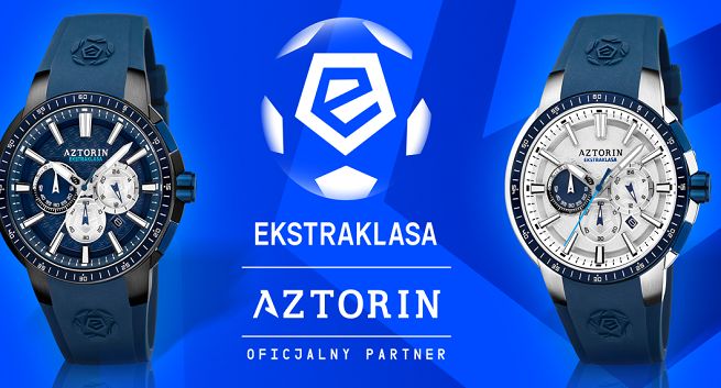 Aztorin dalej oficjalną marką zegarków Ekstraklasy