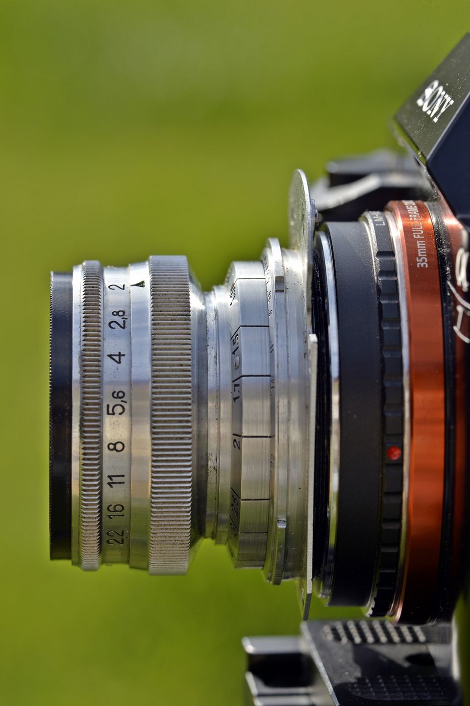 Zrób to sam, czyli projekt na nudne popołudnie: Adapter Sony E – Contax RF/Nikon (S) 28