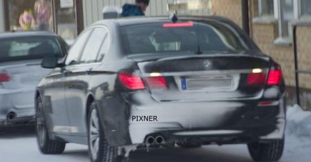 BMW Serii 7 przyłapane z pakietem sportowym M