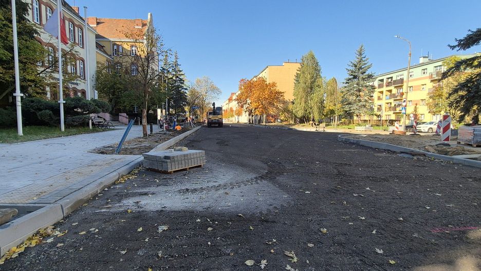 Zmiany na ulicy w centrum miasta