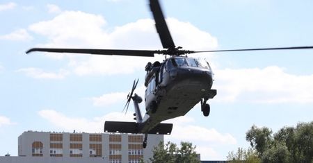 Nie było czasu! Pomógł policyjny Black Hawk!