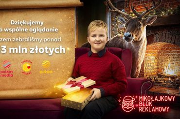 Mikołajkowy Blok Reklamowy gości na antenie Polsatu od 22 lat 