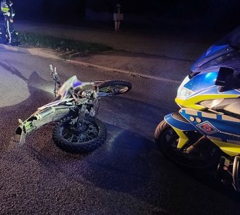 Krosno: 17-letni motocyklista próbował uciekać przed policją