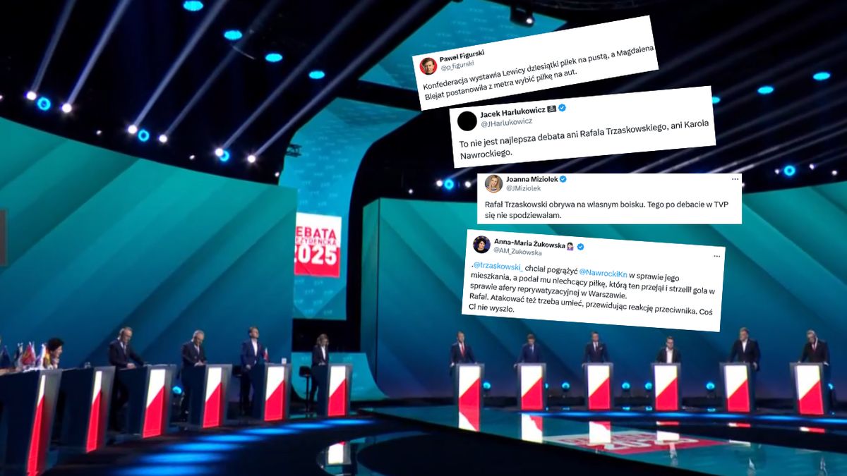 Pojawiają się komentarze dot. debaty