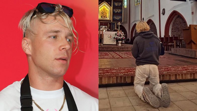 Skolim modli się po wypadku