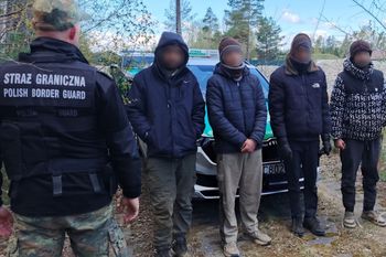 Zatrzymani na polsko-litewskiej granicy. Wpadli podczas kontroli legalności pobytu