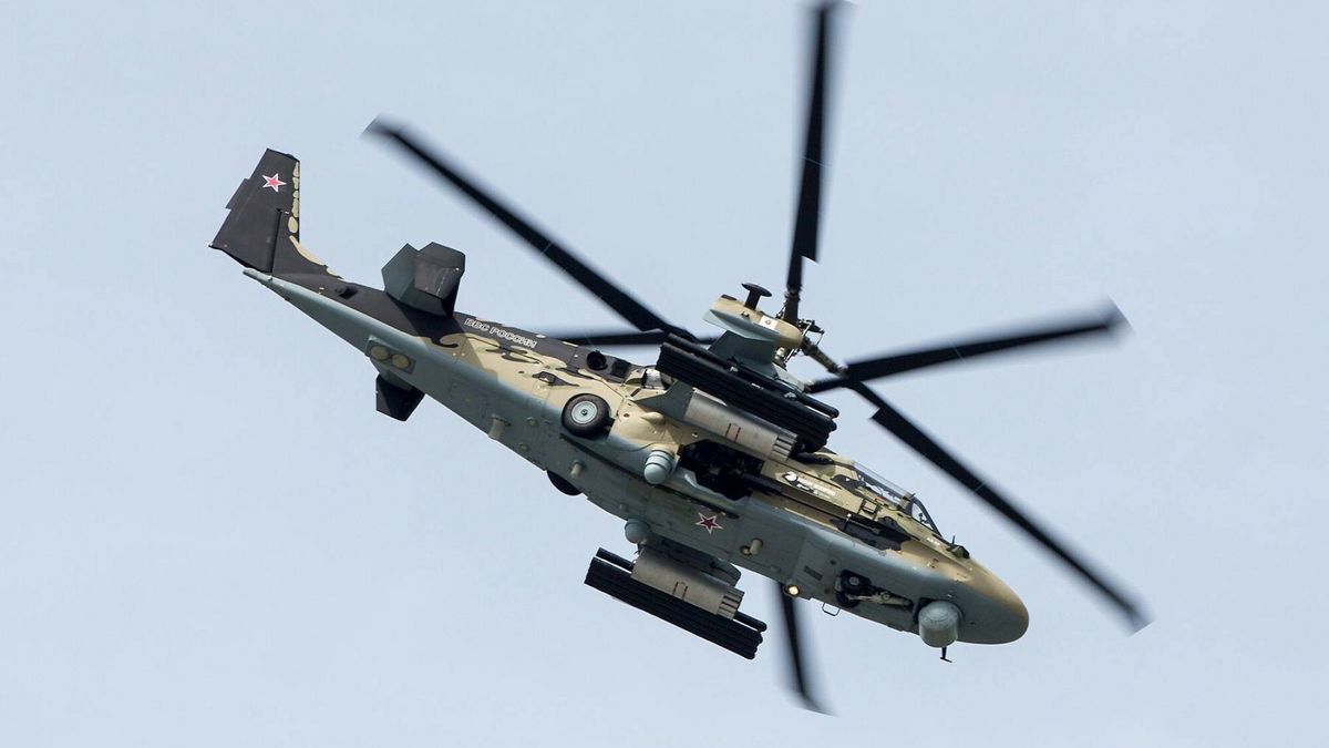 Piloci Ka-52 dostaną amerykańskie hełmy