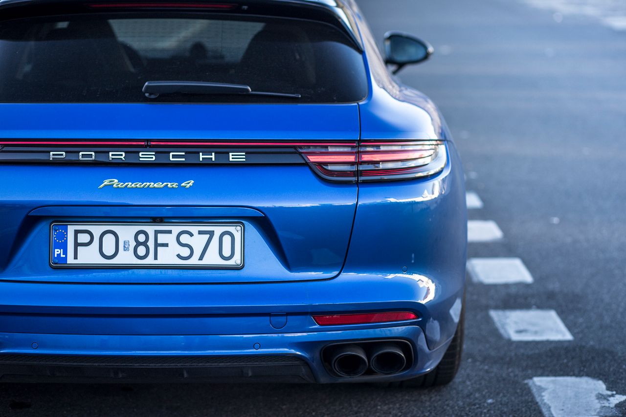 Porsche Panamera 4 E-Hybrid Sport Turismo (2019) (fot. Mateusz Żuchowski)