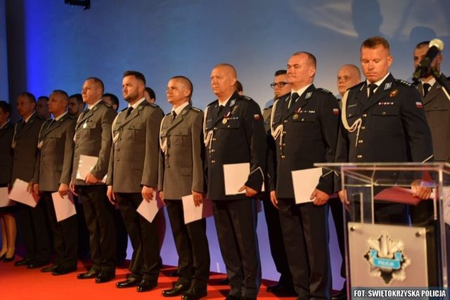 Powiatowe Obchody Święta Policji w Ostrowcu Świętokrzyskim