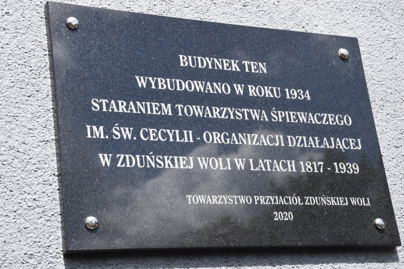 Wyjątkowy dzień dla Towarzystwa Przyjaciół Zduńskiej Woli