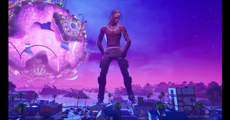 Travis Scott jednym wirtualnym koncertem w Fortnite zarobił fortunę