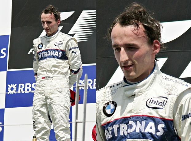 Kubica pojedzie z czarną opaską